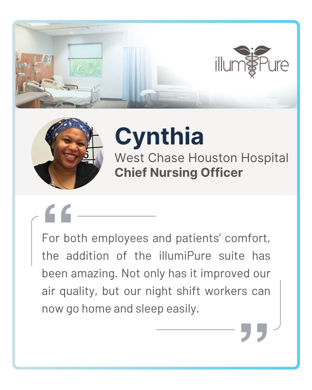 Cynthia Testimonial